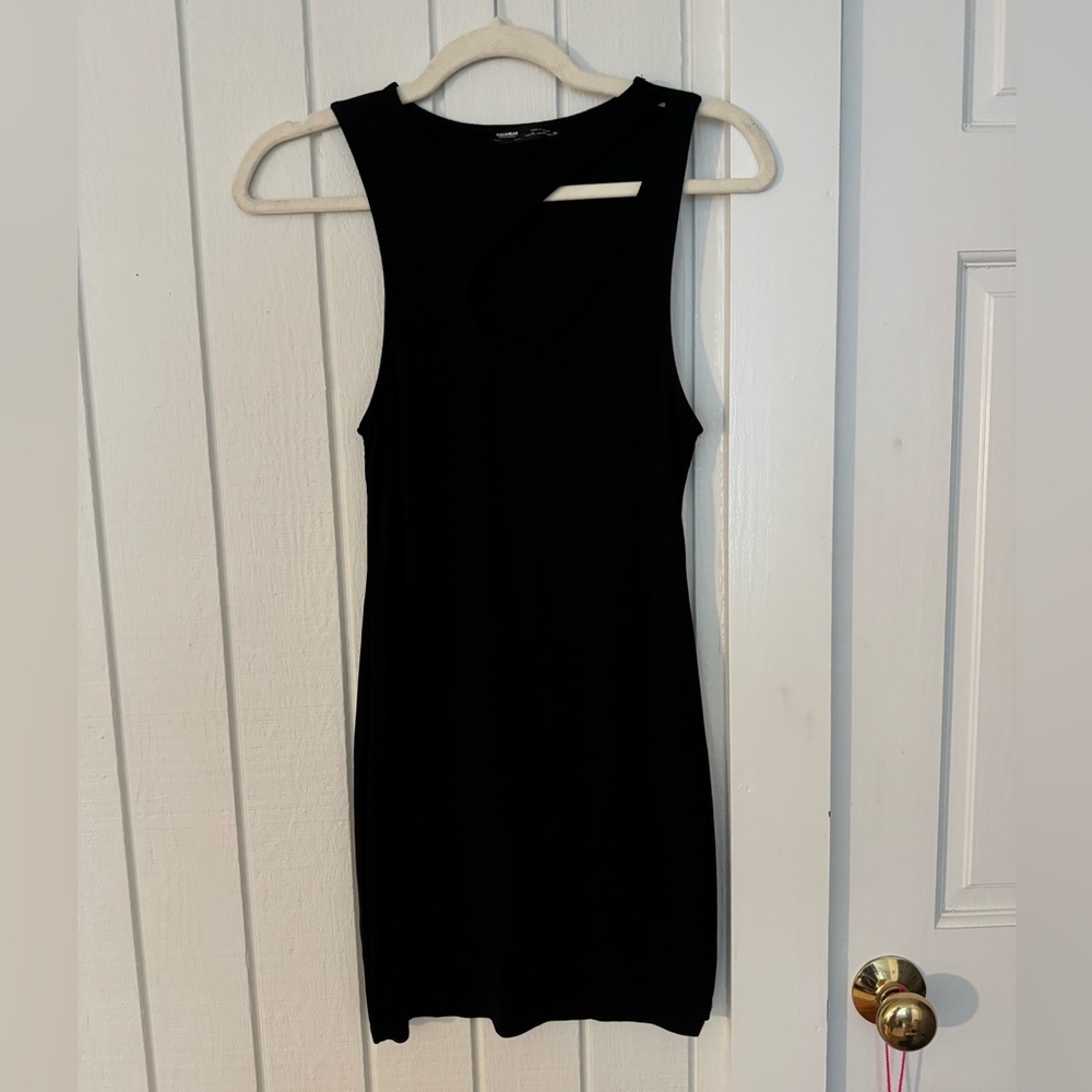 Pull & Bear Asymmetric Body-con Dress (Size M)